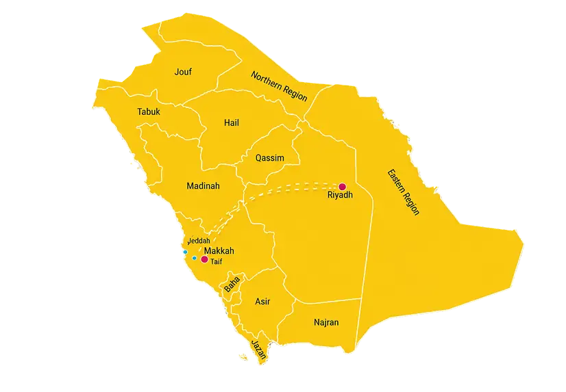 Saudi Arabia Map